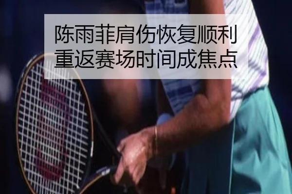 陈雨菲肩伤恢复顺利 重返赛场时间成焦点